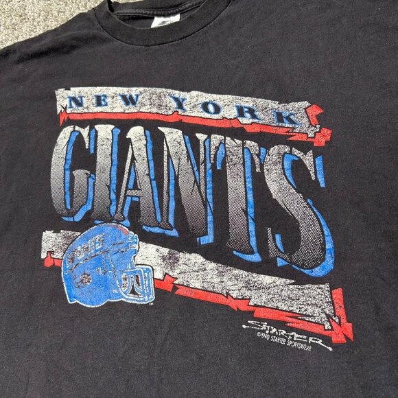 VINTAGE NFL NEW YORK GIANTS TEE SHIRT 1992 SIZE X LARGE MADE IN USA - Picture 2 of 9
